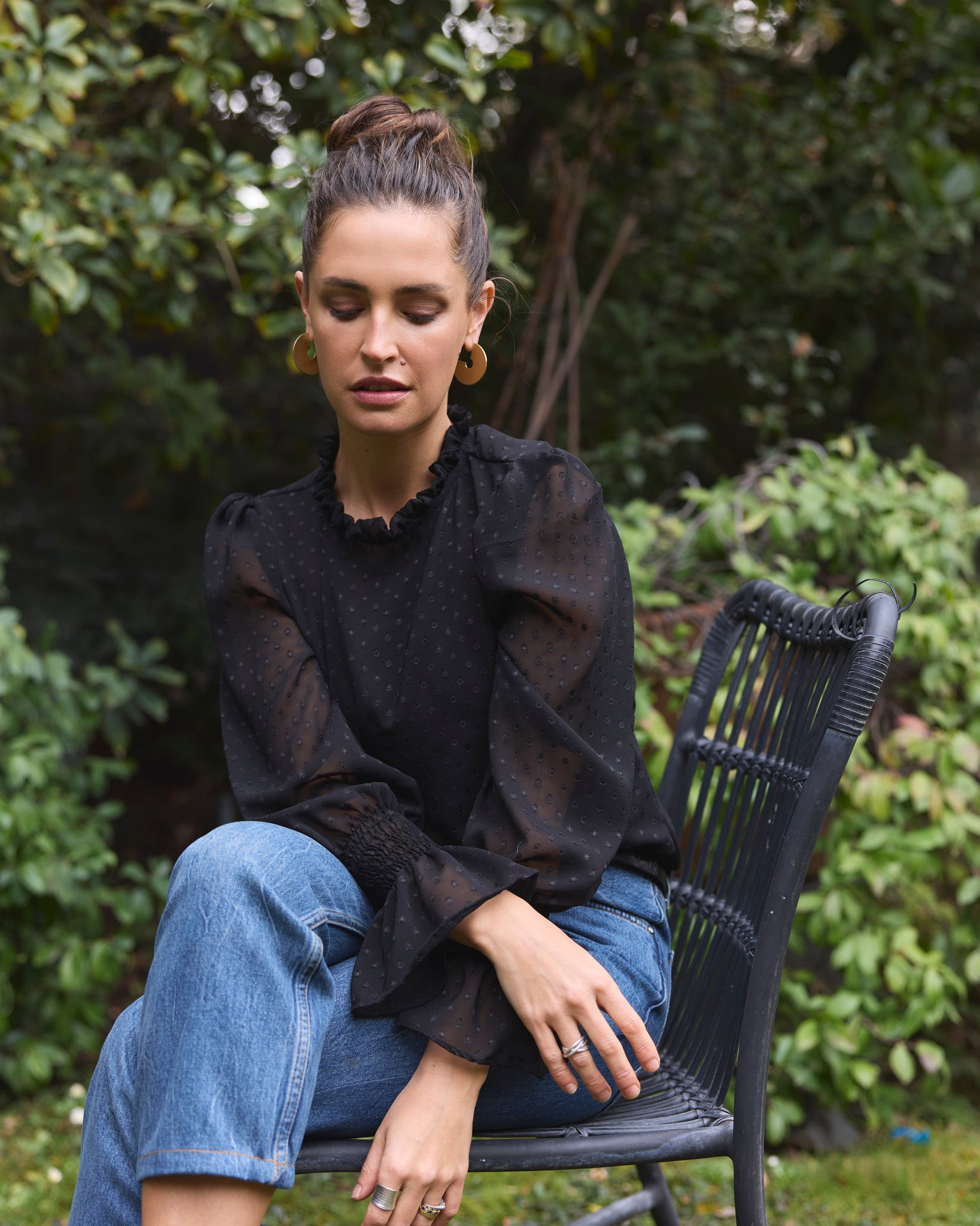 Blusa Victorian Black