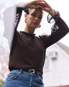 Blusa Victorian Brown